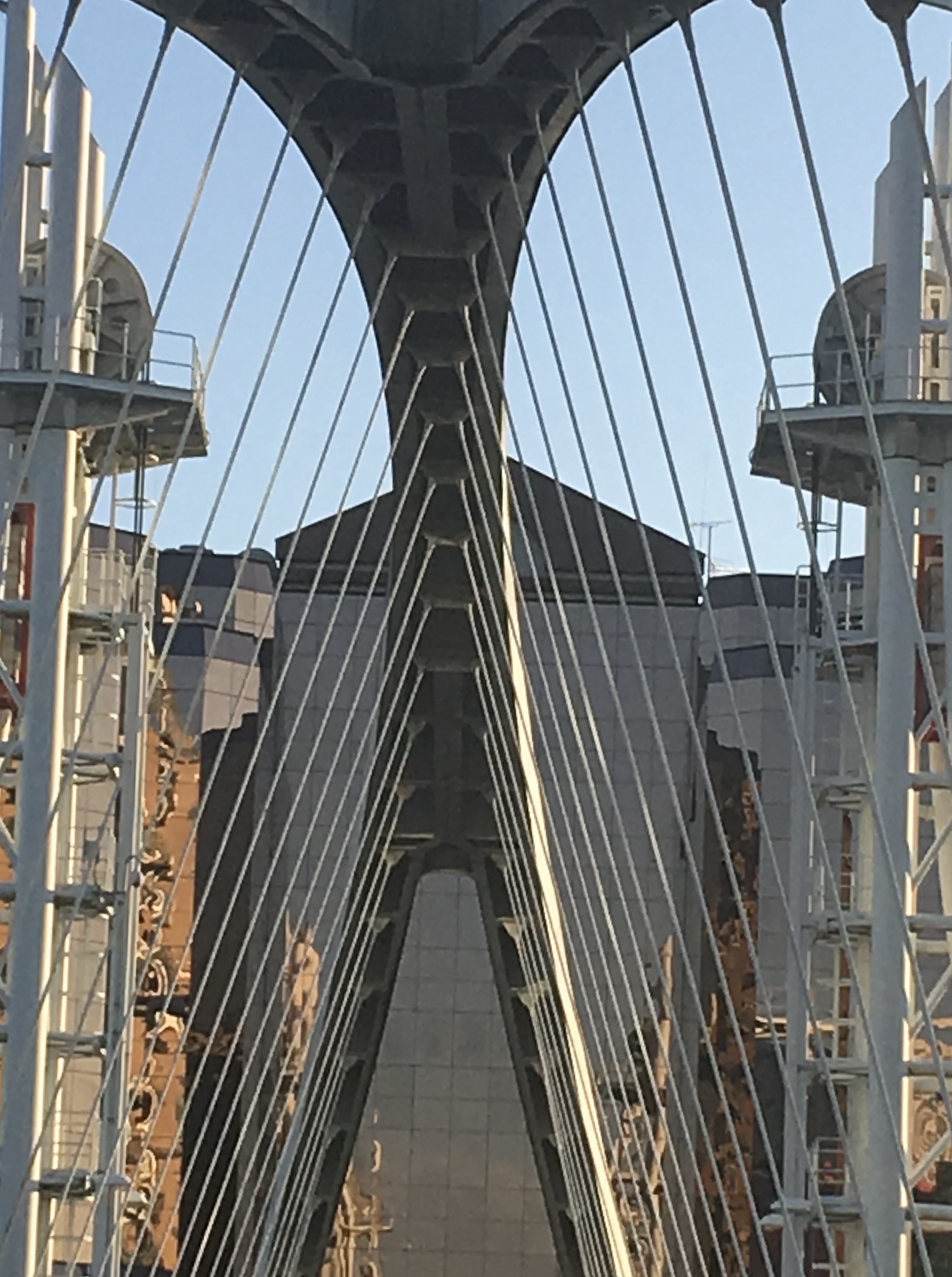 Salford Quays Suspension Bridge